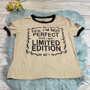 On Fire Yes I’m Not Perfect but I Am Limited Edition Short Sleeve Tee sz L